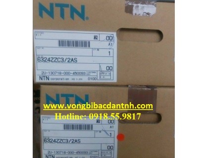 BẠC ĐẠN 6324ZZ-6324Z-6324ZZCM-6324ZZCM/2AS - NTN
